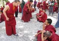Lamas Of The Nyingmapa Monastery
